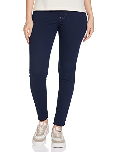 Image of Marks & Spencer Womens Light Wash High Rise Skinny Fit Jeans