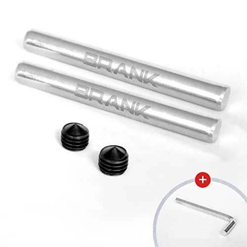 BRANK SPORTS® Kit de lestage pour Corde à Sauter Brank Rope | 2 Poids de 60g chacun, 2 écrous et 1 Clef Allen Offerte Cover