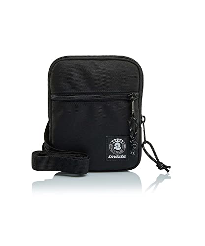 TASCHE: Tasca frontale. Invicta Tracolla Fleck, Nero, Eco Material, Regolabile