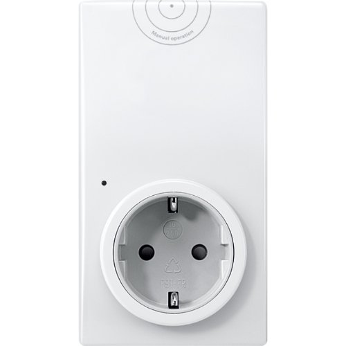 Preisvergleich Produktbild Merten 508519 Funk-Zwischenstecker CONNECT, Schalter, polarweiß