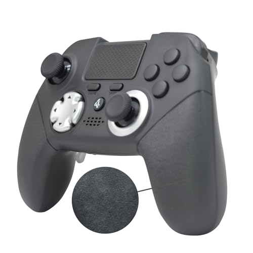 Eagolloar Ps4 Scuffed Controller,Modded Dual Vibration Ps4 Elite Game Controller With Back Paddles For Ps4/Ps3