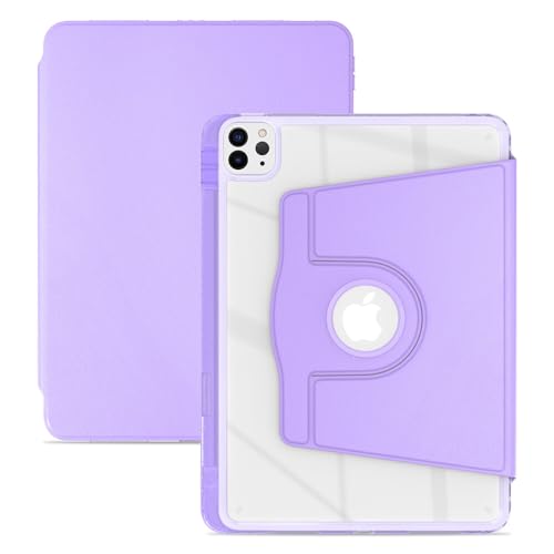 Housse iPad Air 4e génération violette pour le bureau et les voyages