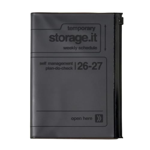 2026年 スケジュール帳 黒色 Amazon.co.jp: 手帳 2026 スケジュール帳 2026年3月始まり 週間レフト