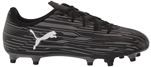 Puma Rapido Iii Firm Artificial Ground Soccer Shoe, Black White-Castlerock, 1.5 Us Unisex Little Kid #TOP5