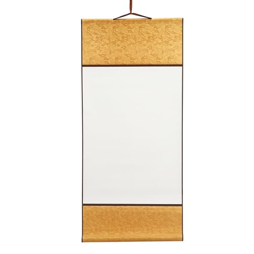 Rouleau peinture chinoise pour décoration murale et vœux