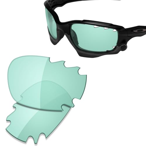 Image of SAUCER Premium Replacement Lenses & Rubber Kits for Oakley Jawbone Vented Racing Jacket (Low Bridge Fit) | UV400 Protection