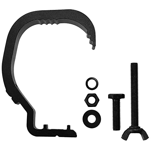 Ningwaan 12 Pcs Stage Light Clamp Hook, Heavy Duty Aluminum Alloy Truss Clamp Hanger, Stage Lighting C Clamp For Dj Projector Par Spotlight Moving Head Light, Fit For 1.18-2 Inch Od Tube/Pipe, Black #TOP5