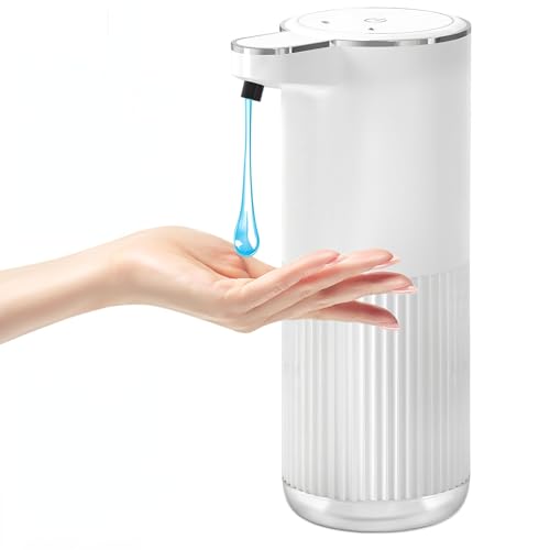 TEBOKHAD Dispenser Sapone Automatico,360 Ml Dispenser Sapone...