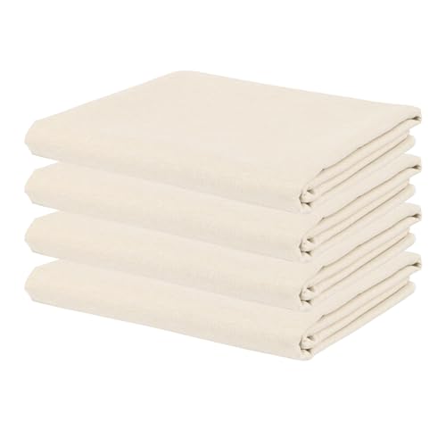 4 unidades de paños de poliéster impermeables Flaxen de 6 x 9 pies miniatura 1