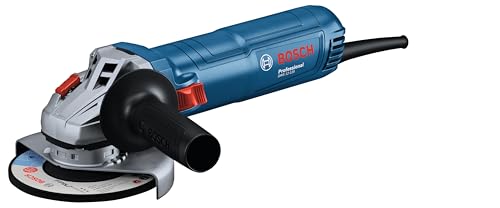 Bosch Professional Winkelschleifer GWS 12-125 (Scheiben-Ø: 125mm, Leistung 1200 W, Wiederanlaufschutz, inkl. Schutzhaube,...