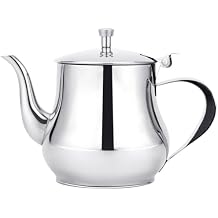 SANQIAHOME 360ml13Oz Stainless Steel Small teapot