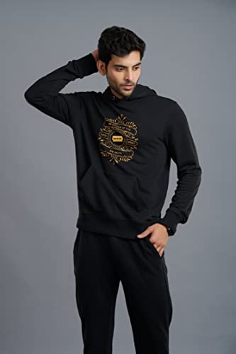Image of Go Devil Regular Fit 100% Cotton Full Sleeves Winter Wear Stylish Trendy Printed Hoodies Sweatshirt for Men /Boys with Pockets for Everyday Use