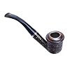 Rookpijp 1 stks heren gentleman vintage pijp sigaar accessoires herenpapier tabak rook pipa gadget scroll tabakspijp