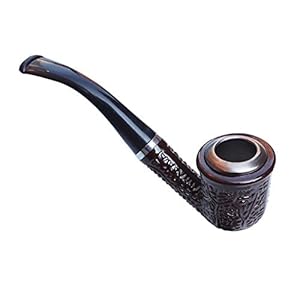 Rookpijp 1 stks heren gentleman vintage pijp sigaar accessoires herenpapier tabak rook pipa gadget scroll tabakspijp