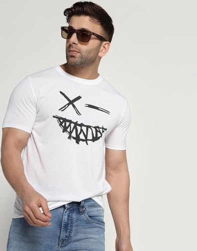 Image of INKKR Men's Cartoon Regular Fit T-Shirt
