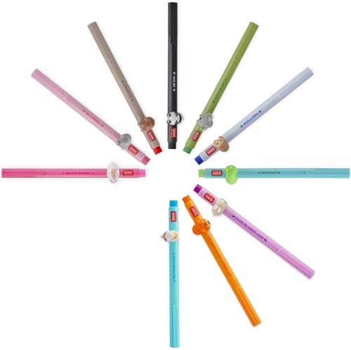 Legami Bolígrafos Gel Lovely Friends Pack x4 miniatura 5