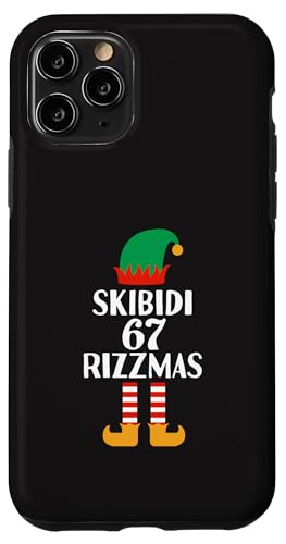 67 Christmas Skibidi 67 Rizzmas Funny Gen ZXO Xmas 6 7 X}zP[X iPhone 11 Pro p