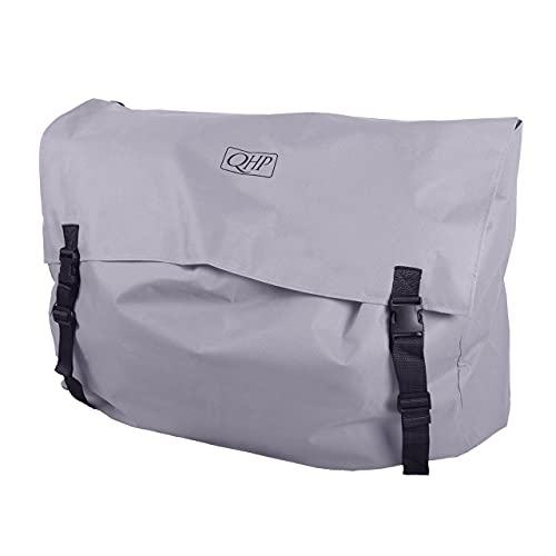 QHP Sac fourre-tout en nylon imperméable avec multiples poches de rangement