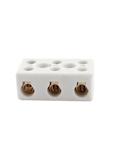 Bloque terminal cerámico Aexit 6mm 3W8H AC250V 600C miniatura 2