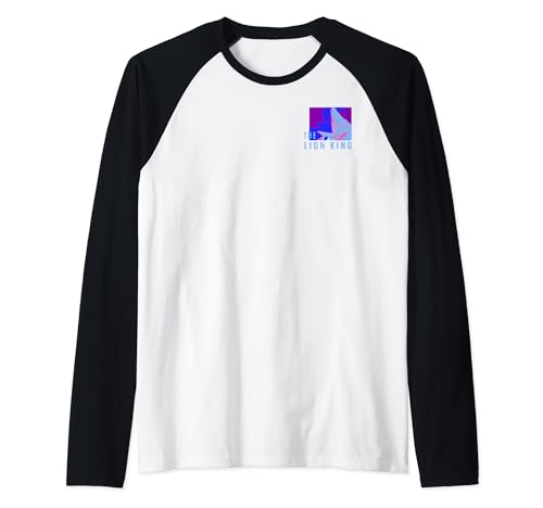T-shirt de baseball Disney Le Roi Lion haut raglan imprimé Pride Rock