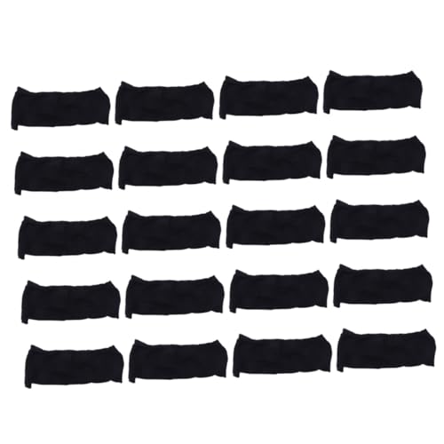 HOLIDYOYO 20 piezas Bragas Maternidad Desechables Unidades Algodón Puro Transpirables y Flexibles para Cuidado Postparto Spa y Viajes Color Negro
