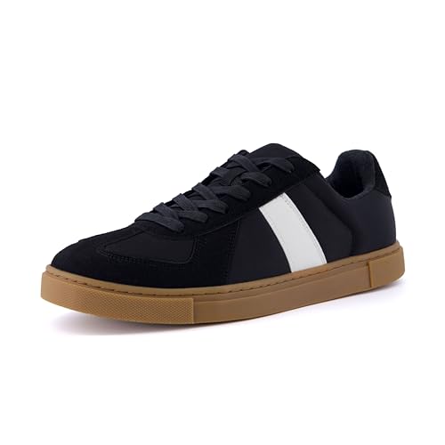 CUSHIONAIRE Men's Troy lace up Sneaker with +Comfort Foam