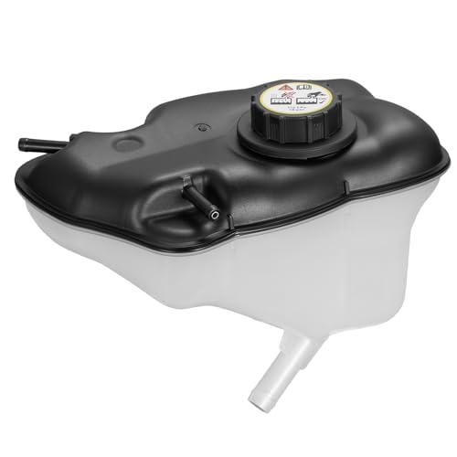Image of BDFHYK Engine Coolant Expansion Reservoir Overflow Tank Compatible with Ford Mustang 2011-2014 3.7L 5.8L V6 V8 Replace 9C3Z8101B BR3Z8A080A BR3Z8A080E CR3Z8A080A 603-298