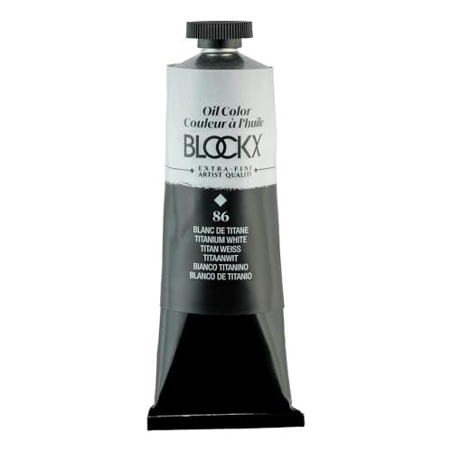 Huile Extra-fine Blanc de titane BLOCKX résout le jaunissement des peintures avec sa formule opaque
