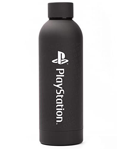 Playstation Wasserflasche Erwachsene Kinder 750ml Edelstahl Reise Becher Einheitsgröße