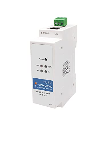 PUSR -DR302 Modbus Gateway con Modbus RTU a Modbus TCP RS485 a Ethernet convertidor