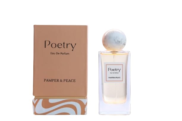 Poetry by Pamper and Peace - Eau de Parfum Woody and Sweet Essence Long-Lasting Perfume with Poetic Fragrance - 100 ml-image-0