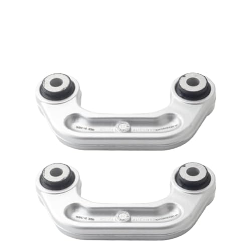 Varilla de acoplamiento de barra estabilizadora de suspensión delantera, 4E0411317E 4E0411317F 4E0411317C, Compatible con A6 C6 RS6(2PCS 4E0411317F)