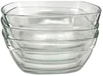 One Stop & Go 1.25 Qt Stackable Square Mixing Bowl Set of 3 – Durable, Non-Slip & Space-Saving Design – Perfect for Serving, Mixing & Prepping – BPA-Free & Dishwasher Safe
