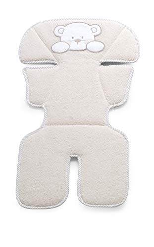 Image of Italbaby Double Face Embroidered Cover, Beige, Multi-Color, One Size