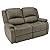 RecPro Reclining Loveseat for Camper
