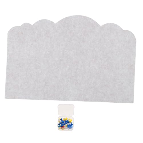 ARTIBETTER Self Adhesive Felt Organizer for Wall Decor Versatile Memo Frame for Photos Notes and Decorations Easy Installation No Wall Damage Light