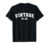 Photo Gallery vintage est. 1992 30th birthday uomini & donne 30 anni maglietta Photo Gallery vintage est. 1992 30th birthday uomini & donne 30 anni maglietta