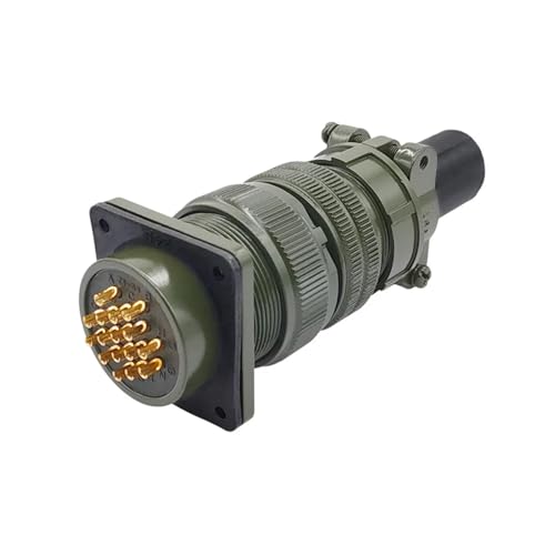 Conector militar MIL-C 5015 MS3108A que asegura conexiones de alta resistencia