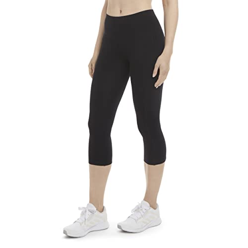 Energy Zone Women's Cotton Stretch Crop Legging with Pockets2