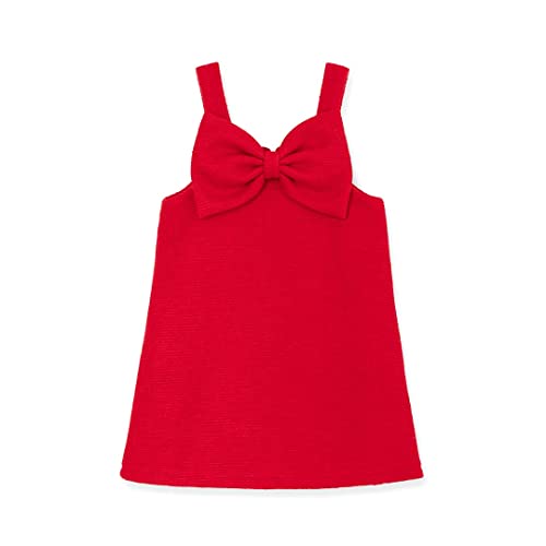 Christmas Dress for Girls Toddler Sleeveless Red Bow Ribbon Dresses