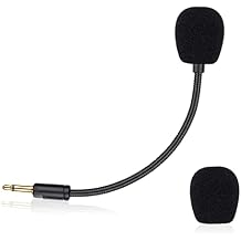 Microphone Replacement for Razer Kaira Pro Wireless Gaming Headset, Omnidirectional Detachable Mic Boom Works on Xbox One, Xbox Series X & S, PS5, PS4, PC, Mac