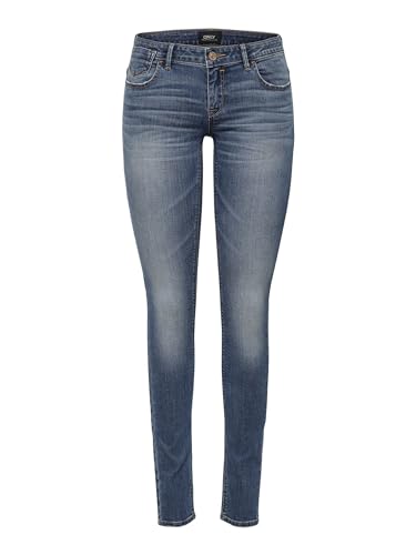 Only Nos Mujer Onlcoral Superlow SK JNS BB Crya041 Noos Vaqueros Skinny Not Applicable, Azul (Dark Blue Denim Dark Blue Denim), 38/L34 (Talla del Fabricante: 30)