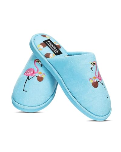 MeMoi Women's Feeling Flamazing Terry Slide Slippers