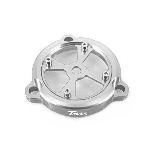 Housse de stator TMAX 530 argent CNC pour vos virées et trajets quotidiens