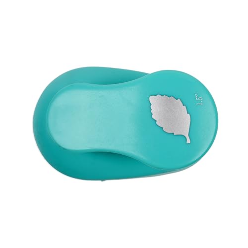 Image of Itsy Bitsy Craft Punch Cutting Size 1.5inch Leaf Shape Cutter for Paper Crafting, Scrapbooking,Card Making,DIY Projects,shapes cutter for craft, cutting machine for craft