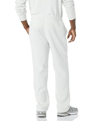 Image of Amazon Essentials Men's Relaxed Straight Leg Fleece Open Bottom Sweatpant (Available in Big & Tall)