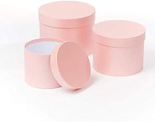 OASIS Symphony Lined Florist Hat Boxes - Set of 3 - Light Pink
