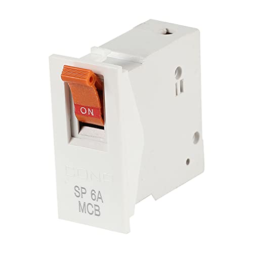 Image of CONA Status 10106 Modular MCB 6A SP -C Type|6A SP MCB Switch|6 Ampere Single Pole MCB|Electricial Accessories|Master Switch