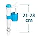 XLWLLNJ 2X Toilet Filling Bottom Entry Float Flush Cistern Toilet Repair Tool Bathroom Toilet Intake Easy to Install