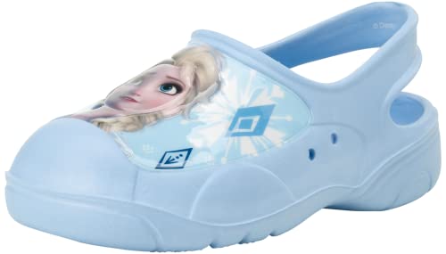 Disney Girls' Shoes – Frozen And Minnie Mouse Slip-On Clogs With Heel Strap (Toddler/Little Kid), Size 5/6, Anna Elsa #TOP1